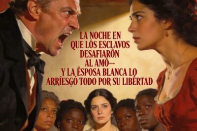 👉“LA NOCHE EN QUE LOS ESCLAVOS DESAFIARON AL AMO… Y LA ESPOSA BLANCA LO ARRIESGÓ TODO POR SU LIBERTAD”**