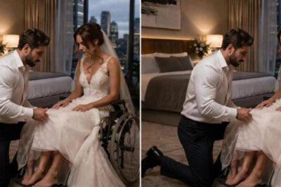 He spent all his savings to marry a girl in a wheelchair, but on their wedding night, trembling, she looked at him and whispered, “I lied.” What was revealed afterward brought their marriage to the brink of collapse.