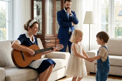 The millionaire arrived home early and found the cleaning man’s son dancing with his daughter… What he did next will make you cry