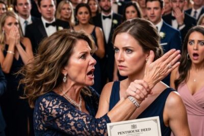 I bought my penthouse with my own money, my own sweat, my own sleepless nights—so when my mother slapped me at my sister’s wedding and hissed, ‘Give it to her, or don’t call yourself family,’ something inside me broke. Then my sister smiled and said, ‘It was always supposed to be mine.’ They thought shame would silence me. They had no idea I was about to uncover something far worse.