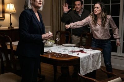I spent thirty years sending violent people to prison, but nothing prepared me for the night my own daughter-in-law looked me in the eyes and screamed, “Pour me another drink!” When I refused, she hurled a crystal glass at my face, and my son stood there frozen as blood ran down my cheek. In that moment, I knew this was no family argument. It was the beginning of a case—and a truth far darker than I had imagined.
