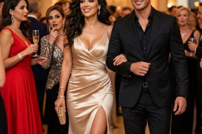 The waitress hired a stranger for 2000 pesos to confront the family that stole everything from her… but when he crossed the threshold, her stepsister’s crystal empire shattered.