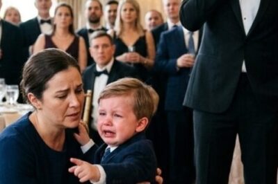 At his father’s engagement party, a quiet boy, whom no one seemed to notice, suddenly rushes up to the cleaning lady calling her “Mom” — and what follows leaves everyone in shock.