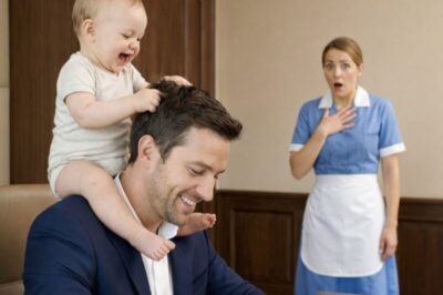 The nanny hid a baby in her quiet lakeside mansion… and that secret changed everything.