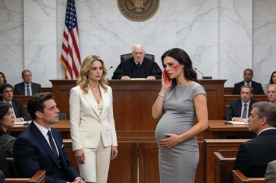 Millionaire’s Mistress SLAPS Pregnant Wife in Court—Millionaire Has No Idea Judge Is Her Dad!