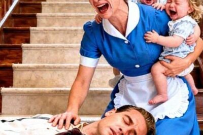 After falling down the stairs, the millionaire pretended to be unconscious; what the nanny did next made him cry.