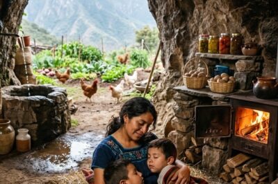 Her brother-in-law kicked her and her three children out onto the street. They slept in a cave, and what they found down there will change your life.