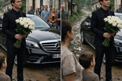 For ten years she raised an orphaned son alone, and everyone around her considered her a “wretched woman”… until one morning a luxury car stopped in front of her modest house, and the man who got out of it silenced the entire neighborhood