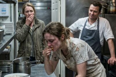 I thought I was walking into my son-in-law’s restaurant to celebrate my daughter’s promotion. Instead, I found Skylar in torn clothes, starving in the kitchen, eating leftovers off a stranger’s plate. Then Marcus smirked at me and said, “She should be grateful I let her eat at all.” In that moment, something inside me went cold. I took my daughter’s hand, looked him dead in the eye, and whispered, “You have no idea what you’ve just started.” He thought he humiliated us. He had no clue I was about to destroy everything he built.