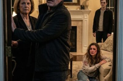 My daughter called me crying, “Dad, please come get me.” When I arrived at her in-laws’ house, her mother-in-law blocked the door and said, “She’s not leaving.” I pushed past her—and the moment I saw my daughter on the floor, I realized this wasn’t “family drama.” It was something they’d been hiding on purpose.