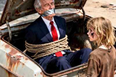 A poor girl opened a car trunk at a junkyard — and the man inside discovered she was his long-lost granddaughter