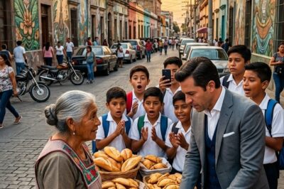 They wanted to destroy this grandmother’s humble stall, but the man who got out of the armored truck left everyone speechless.