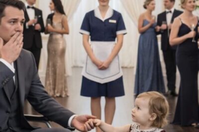 His perfect life collapsed in one night — the maid’s daughter’s action left the ballroom breathless.