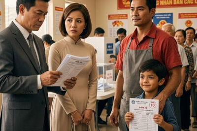A wealthy woman steps into a fast-food restaurant and freezes when she recognizes the waiter—her old high school crush, the one she once chased so desperately. Now he’s a single father, working long shifts to get by… and she can’t hide her contempt. She smirks, thinking she knows exactly how his story ended. But just ten minutes later, something happens that completely shatters her assumptions—and leaves her questioning everything she thought she knew about him.