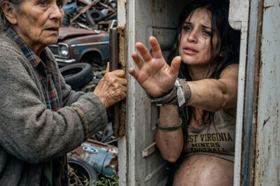 A woman who made a living collecting scrap metal stumbled upon a shocking sight—inside an abandoned refrigerator lay a pregnant woman, barely conscious. Without hesitation, she took her in, never imagining how deeply their lives would become intertwined.  For ten days, something quietly unfolded behind closed doors… until an unexpected turn changed everything—and revealed a truth no one saw coming.