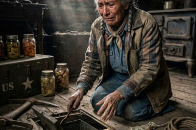 My son was gone… and before I could even grieve, my daughter-in-law claimed the $4 million house and spat coldly, “Go die in the mountains, you useless old woman.” I left with nothing but heartbreak—until one night, a loose floorboard cracked beneath my feet.  What I discovered hidden beneath it wasn’t just unexpected… it changed everything I thought I knew about my son—and turned my fate in a way no one could have predicted.