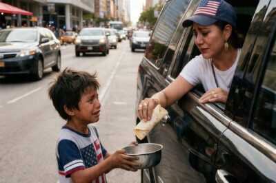 A wealthy mother sat comfortably inside her VIP car, barely glancing at the crowd outside—until one figure on the sidewalk made her heart stop.  It was a boy… dirty, desperate, begging for coins. And somehow, impossibly, she was certain she knew that face.  What she did next—and the truth she uncovered just moments later—would shatter everything she believed about her own life.