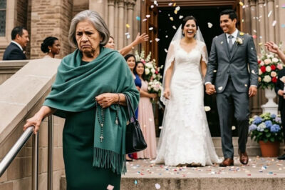 When I arrived at my son’s wedding, heart full and eyes searching for him, he suddenly stepped in front of me—blocking the church door.  Then he said something so cold, so unexpected, that it stopped me in my tracks… and in that moment, I realized this day was about to unfold in a way no one could have imagined.