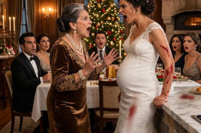 I had been cooking since 5:00 a.m. for my in-laws’ Christmas dinner…