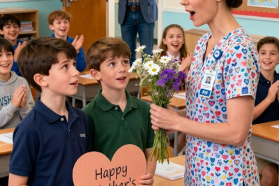 BILLIONAIRE’S TWINS INVITED THE MAID FOR MOTHER’S DAY — WHAT HE SAW LEFT HIM SPEECHLESS