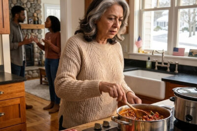 My own son asked me to cook for forty-five people for Christmas.