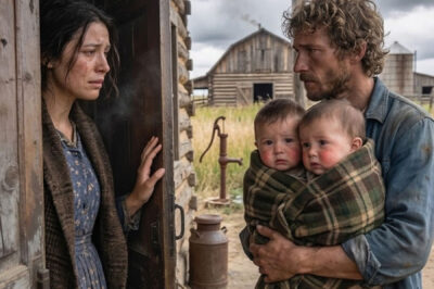 “Can we sleep in the stable, ma’am? It’s very cold,” the father asked… And the young woman’s words moved him to tears.