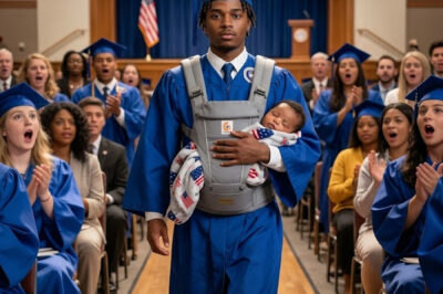 They Laughed When My Son Walked Across His Graduation Stage Holding A Newborn — One Woman Whispered “Just Like His Mother”… But What He Said Next Left The Entire Room Silent