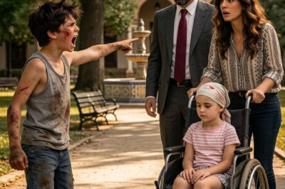 “Tu hija no está enferma, tu prometida le rapó la cabeza”: El escalofriante secreto que un niño de la calle reveló en Central Park y que destrozó la vida de un millonario.