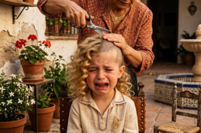 En secreto, sacó a mi hija de 5 años del jardín de infancia y le rapó su cabello rubio… Pero en la cena del domingo, lo que mi esposo reveló la dejó sin palabras.