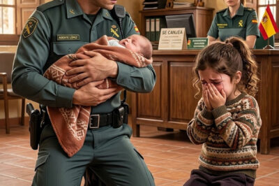 Era solo una niña pequeña con los pies ensangrentados, un suéter mugriento y una bolsa de papel tan apretada contra su pecho que el oficial de recepción supo que algo andaba terriblemente mal incluso antes de que ella hablara; pero nada lo preparó para el bebé que llevaba dentro, el pequeño susurro de aliento que aún quedaba en él, ni para la horrible verdad que lo esperaba en la casa aislada donde su madre había desaparecido, un “ayudante” había estado dejando provisiones en la oscuridad, y el nombre de un hombre respetado estaba a punto de hacer que todo el pueblo se quedara en silencio…