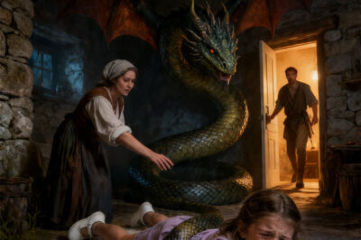 El día que abrí de una patada la puerta del baño de un McDonald’s y encontré a mi hijita atrapada contra los azulejos, mi nueva esposa no lloró ni suplicó; sonrió y dijo: “No se suponía que oyeras eso”.