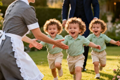 The millionaire was looking for a mother for his children… until the maid who ignored him changed everything.