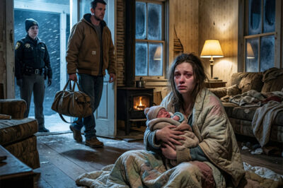 He thought abandoning me in a freezing house with our newborn would erase me from his life.