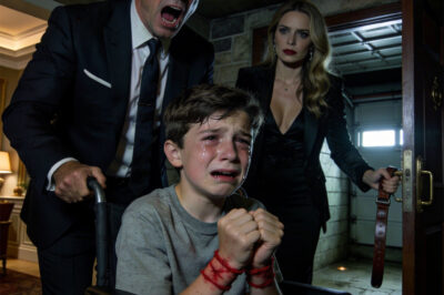 Night After Night, The Millionaire Listened To His Disabled Son Crying Out From The Basement… When He At Last Went Down At 3 A.M., He Discovered What The New Wife Was Doing To The Child.