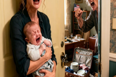 ‘YOU’RE HOLDING THE BABY WRONG, FEEDING WRONG, LIVING WRONG,’ MY MOTHER-IN-LAW LECTURED WITHOUT GETTING UP FROM COUCH. ‘BUT AT LEAST I CHANGE THE LOCKS PROPERLY,’ I SMILED WHEN SHE WENT OUT TO BUY BREAD….