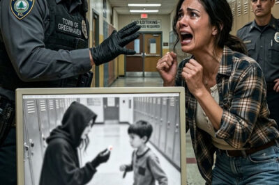 The school nurse said, “He just threw up in class,” and my husband said, “You’re the mother. Handle it.” By the time I reached campus, my nine-year-old was in an ambulance—and the security footage showed my husband’s “crazy ex,”