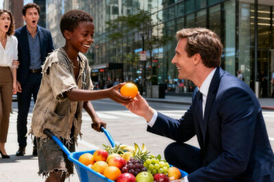 This poor boy offered fruit to an arrogant millionaire… What happened next will break your heart and renew your faith in God!