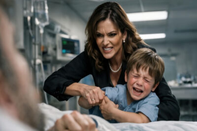 He pretended to be dead to hear the truth… and what his stepmother whispered in his ear about his son almost stopped his heart.