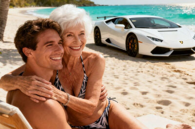 “A 72-year-old wife died suddenly during her honeymoon in Miami… but her Lamborghini turned up with a 42-year-old man — the secret behind it left everyone stunned.”
