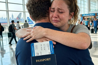 I cried uncontrollably as I said goodbye to my husband as he left for Toronto for two years… but as soon as I closed the front door, I immediately transferred $650,000 and filed for divorce — the truth behind it left everyone stunned.
