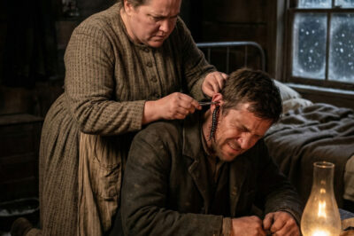 A deaf farmer marries an obese girl as part of a bet; what she pulled out of her ear left everyone stunned.