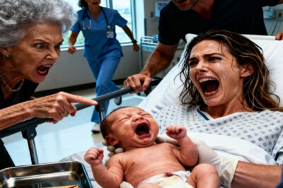 I was in labor when my mother-in-law burst into the delivery room, screaming that my baby belonged to her daughter. She tried to snatch him off my chest while my husband just stood there frozen.