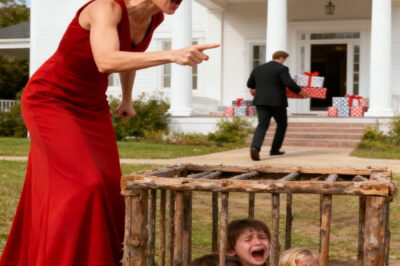 A little girl was forced to sleep in a doghouse with her 10-month-old brother… until her billionaire father returned home and made a move that changed their lives…