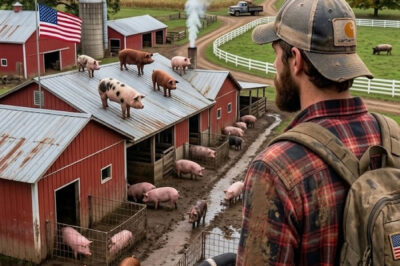 He rented a mountain to raise 30 pigs and abandoned it for 5 years. One day he returned and froze at the sight of what was there…