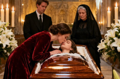 At My Daughter’s Funeral, His Mistress Whispered She’d Won—Then Her Final Will Turned the Entire Church Silent