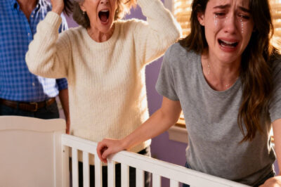 I set up the camera to check on my baby during naptime, but what I heard shattered me first: my mother snarling, “You live off my son and still dare to say you’re tired?” Then, right beside my child’s crib, she grabbed my wife by the hair. My wife didn’t scream. She just went still. That was the moment I understood her silence all these months wasn’t patience—it was fear. And once I kept watching, the truth got even worse.