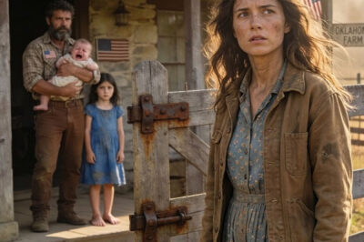 “If you let me stay, I can prepare dinner,” the homeless young woman said to the widowed farmer, while behind her eyes hid a secret that could forever change the life of that deserted house.