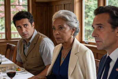 My son took me to a business dinner with a French client, and I pretended not to understand a word.