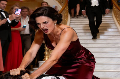 SHE DRAGGED A YOUNG EMPLOYEE BY THE HAIR AND HUMILIATED HER IN THE MIDDLE OF A PARTY FOR ALLEGEDLY SEDUCING HER BILLIONAIRE HUSBAND — BUT THE MAN’S COLD RESPONSE WAS WHAT COMPLETELY SHATTERED HER WORLD