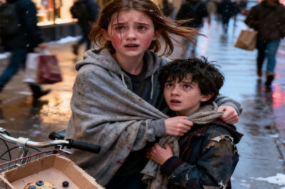 One winter night in Seattle, I was just a broke girl selling blueberry muffins so Mom and I wouldn’t be evicted when I saw a boy my age shivering on the sidewalk — and gave him my only hoodie. Hours later,